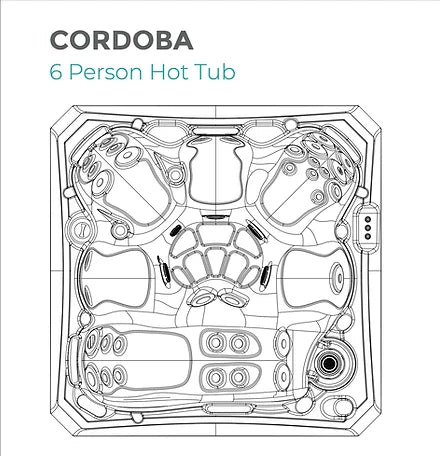 Cordoba - HSG282 Compliant Hot Tub