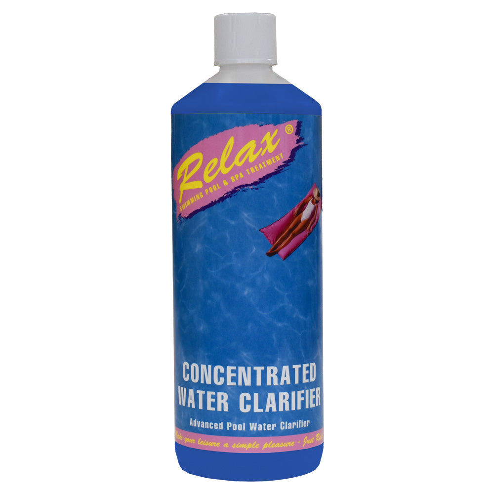 1 Litre Relax Pool Water Clarifier Concentrated