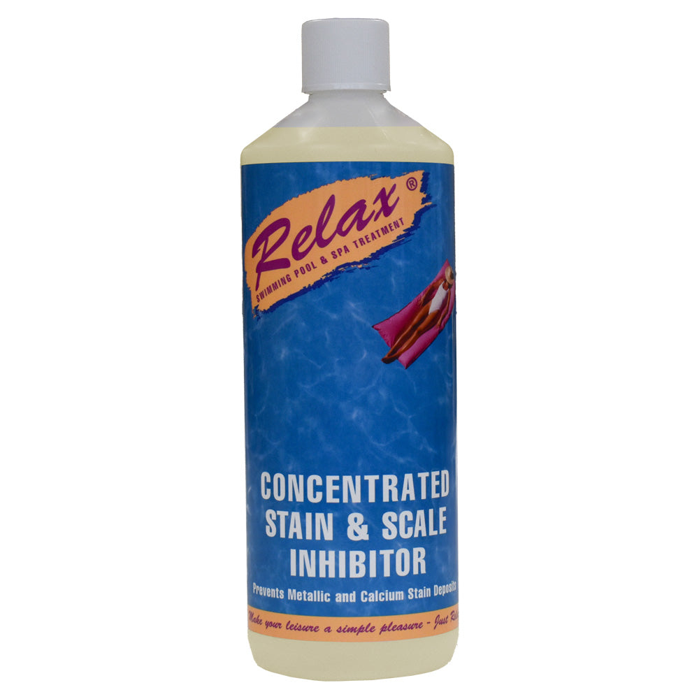 1 Litre Relax Pool Concentrated Stain & Scale