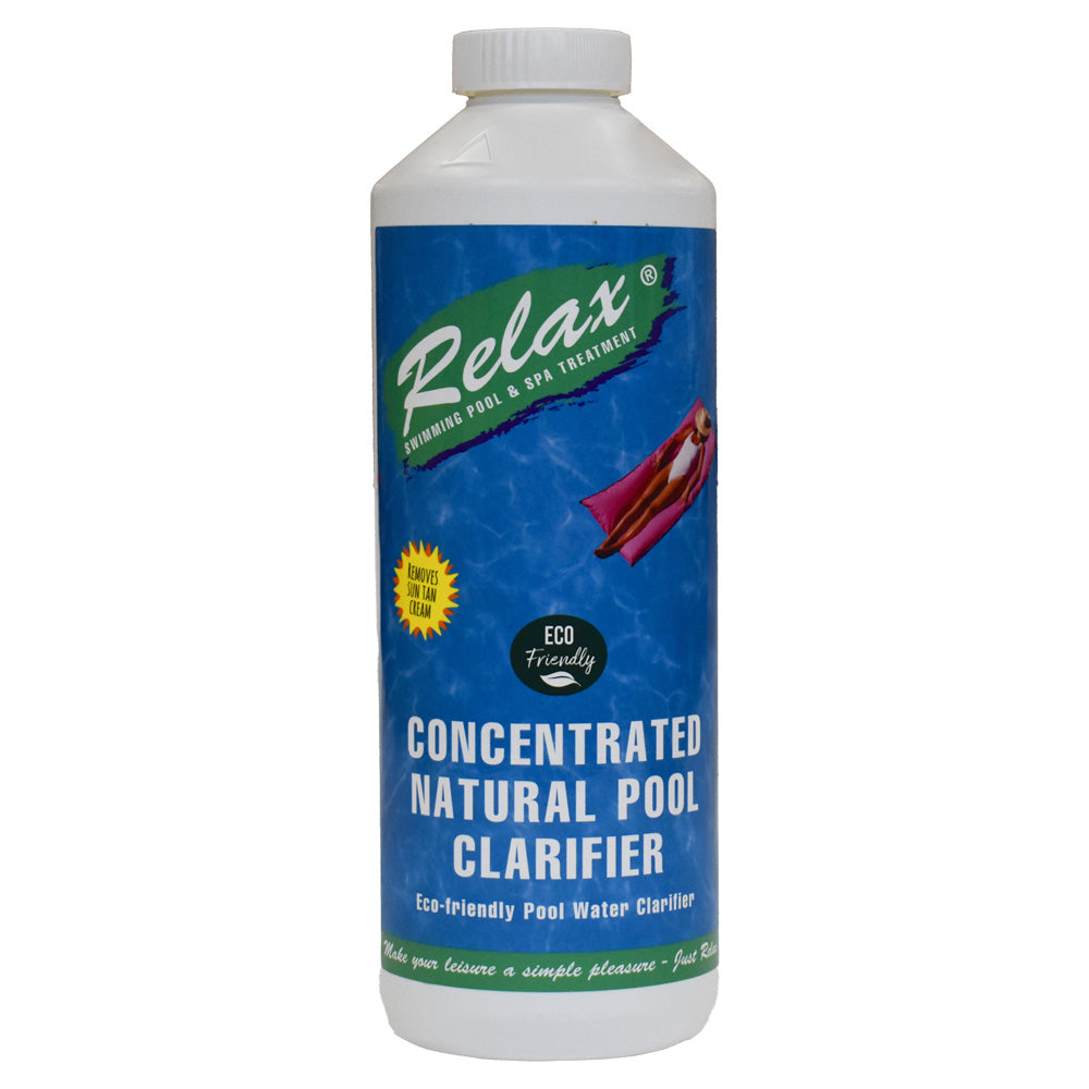 1 Litre Relax Pool Natural Clarifier Concentrated