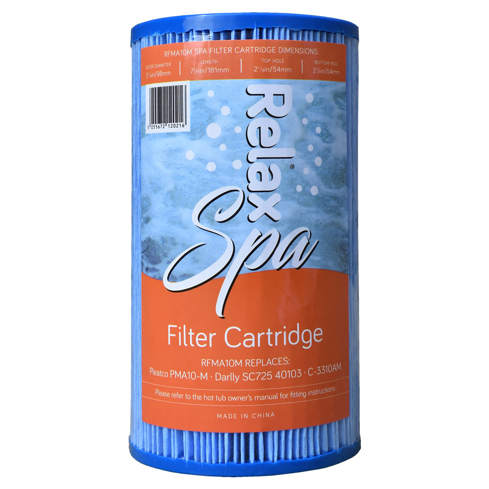 Relax Spa Anitmicrobial Filter Cartridge - PMA10-M