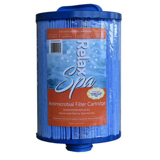 Relax Spa Antimicrobial Filt Cart - iQue Hot Tubs - POD