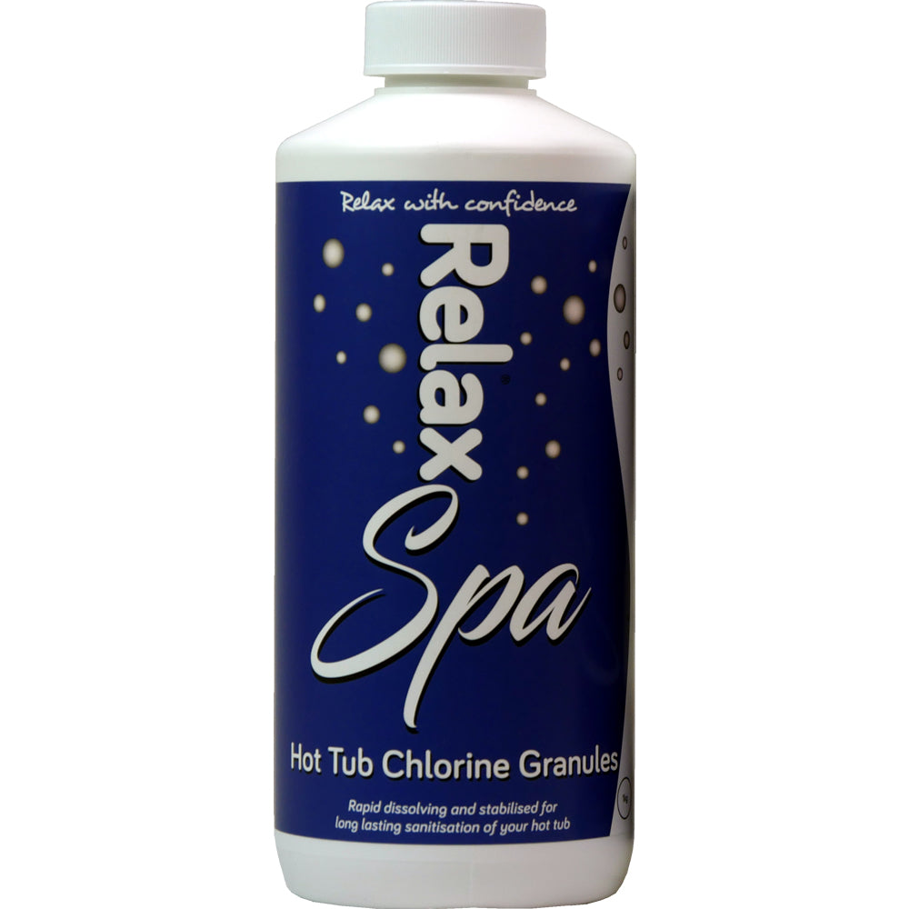 1kg Relax Spa Stabilised Chlorine Granules