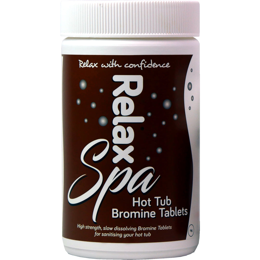 1kg Relax Spa Bromine Tablets