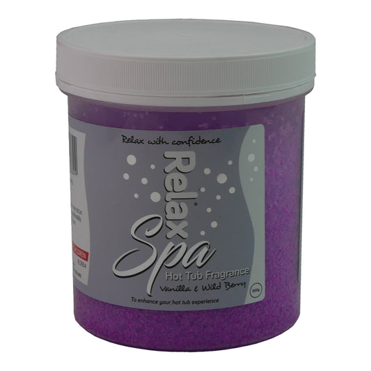 500g Relax Spa Fragrance Crystals - Vanilla & Wild Berry