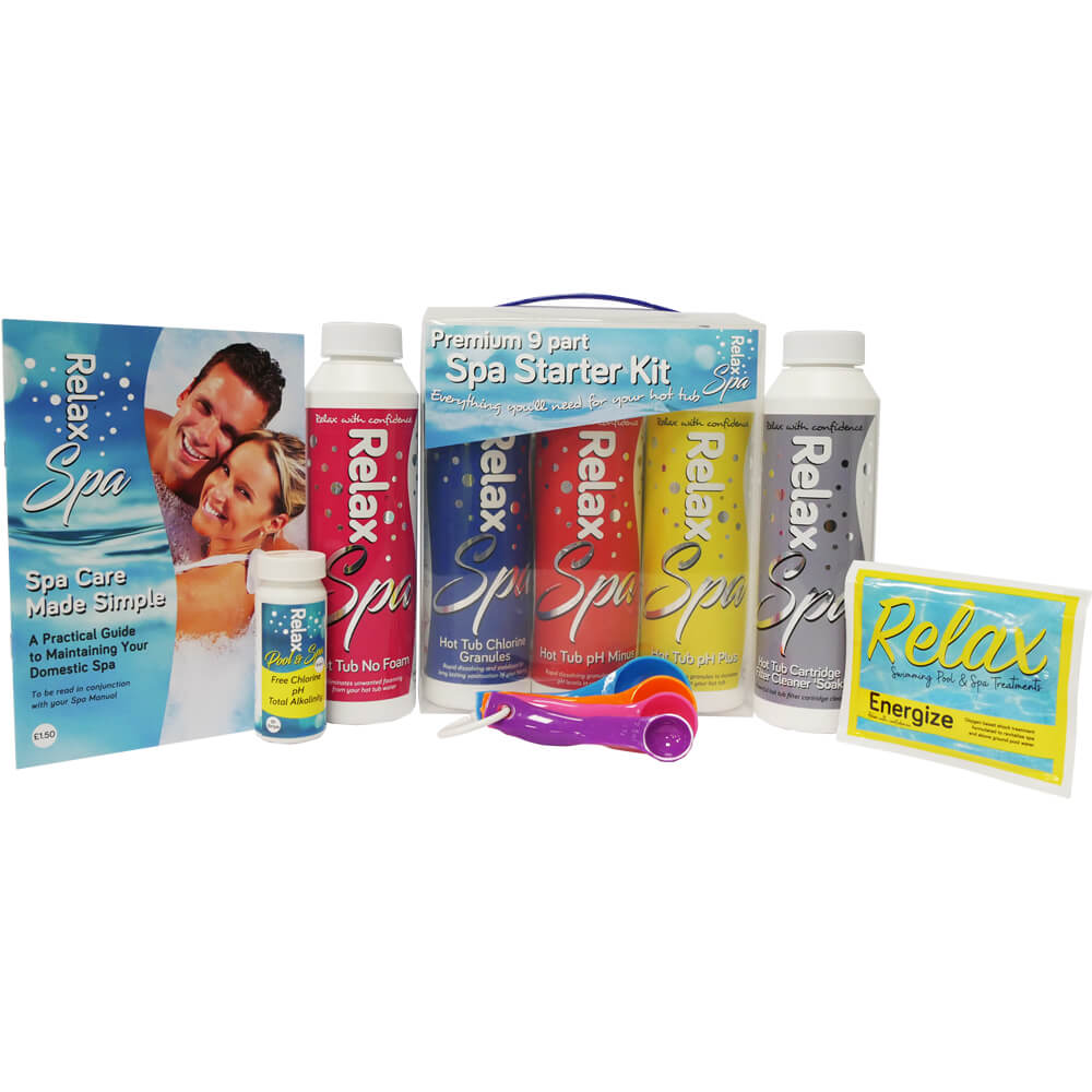 Relax Spa Premium Spa Chlorine Starter Kit