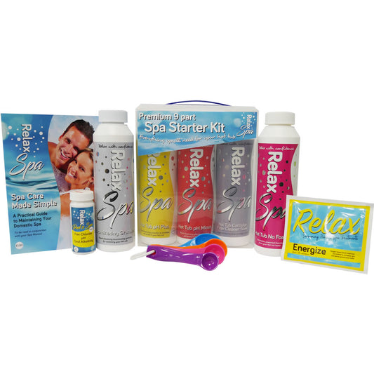 Relax Spa Premium Spa Bromine Starter Kit
