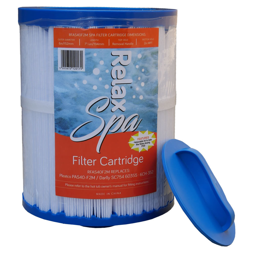 Relax Spa Filter Cartridge - PAS40-F2M - POD