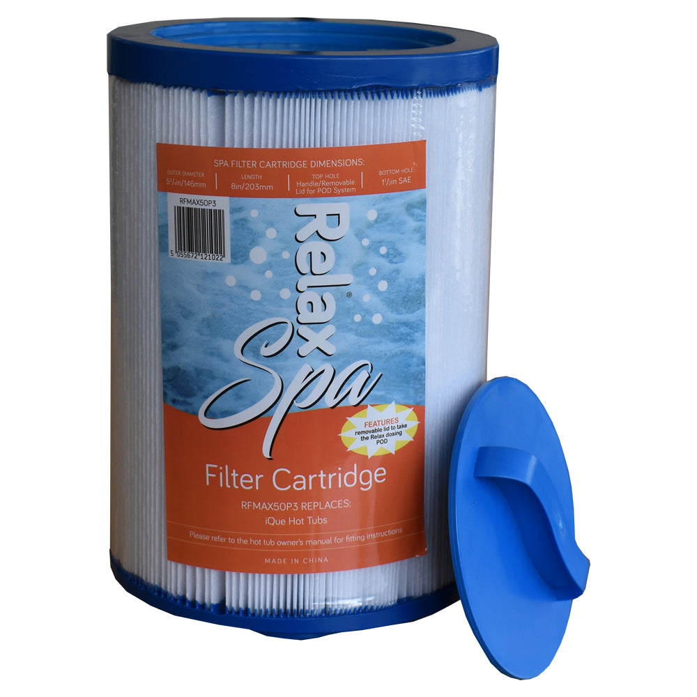 Relax Spa Filter Cartridge - iQue Hot Tubs - POD
